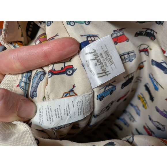 Rare Herschel RAD Cars Limited Edition Backpack White Nylon Kidcore - Picture 10 of 11